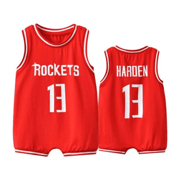 Kids NBA Basketball Jersey Romper