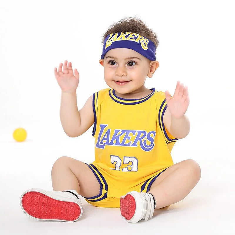Kids NBA Basketball Jersey Romper