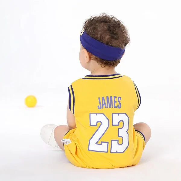 Kids NBA Basketball Jersey Romper