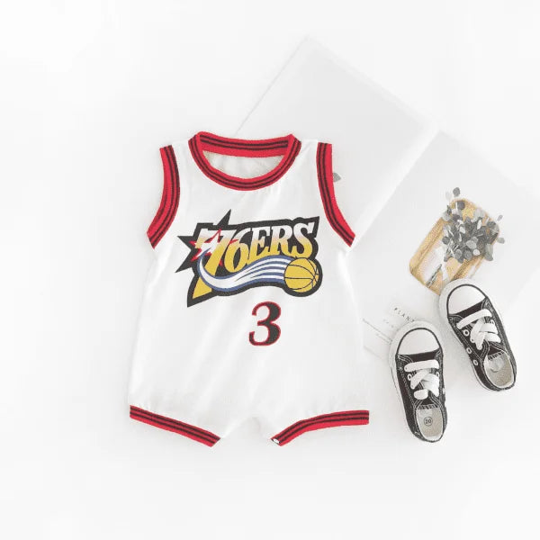 Kids NBA Basketball Jersey Romper