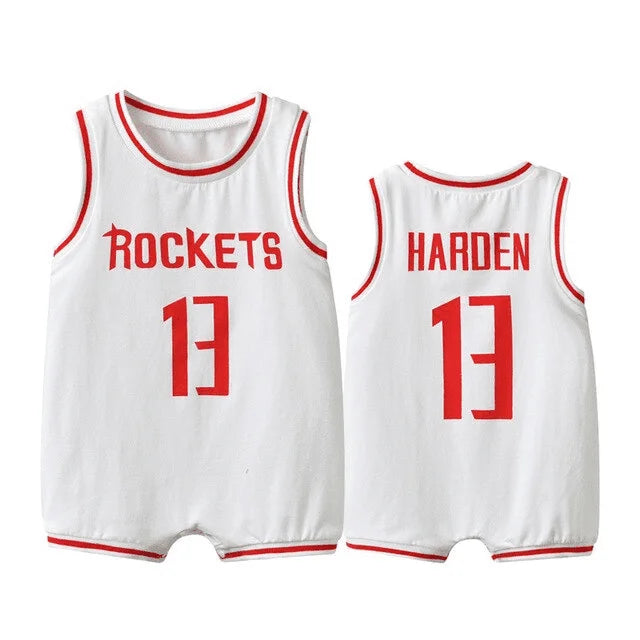 Kids NBA Basketball Jersey Romper