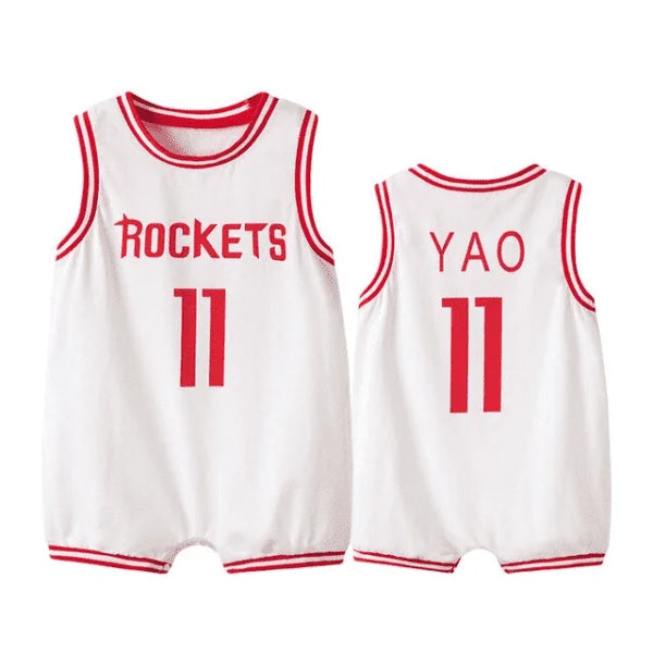 Kids NBA Basketball Jersey Romper