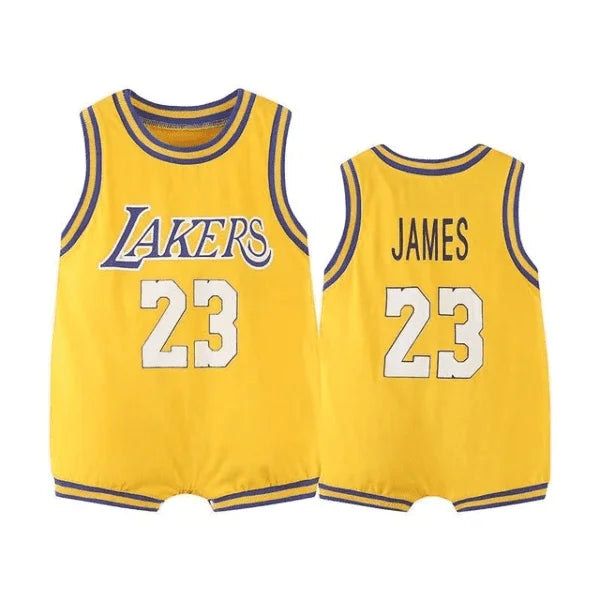 Kids NBA Basketball Jersey Romper