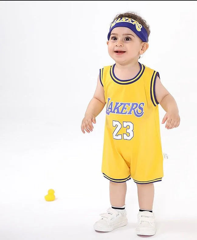 Kids NBA Basketball Jersey Romper