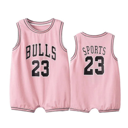 Kids NBA Basketball Jersey Romper