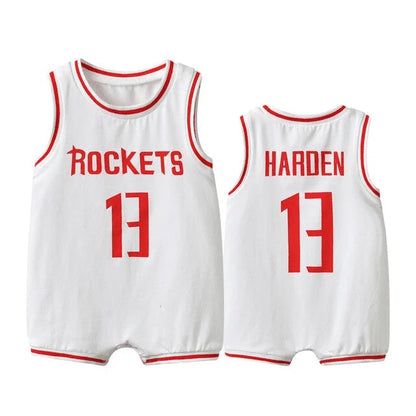 Kids NBA Basketball Jersey Romper