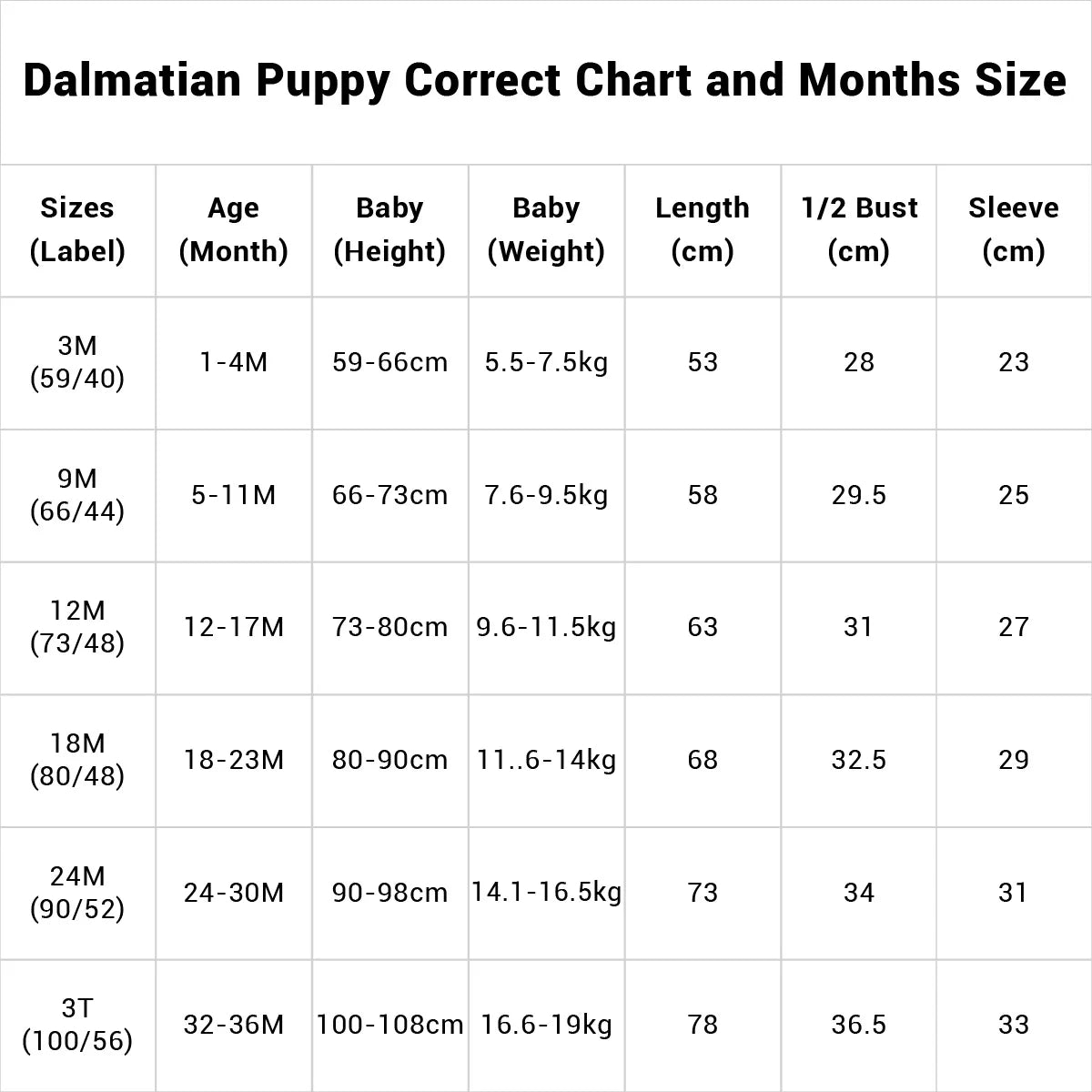 Dalmatian Character Baby Jumpsuit