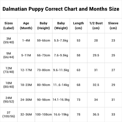 Dalmatian Character Baby Jumpsuit